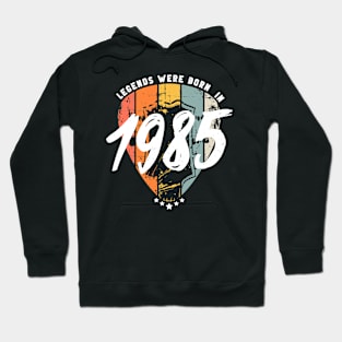 1985 Birthday Guitar Guitarist Hoodie